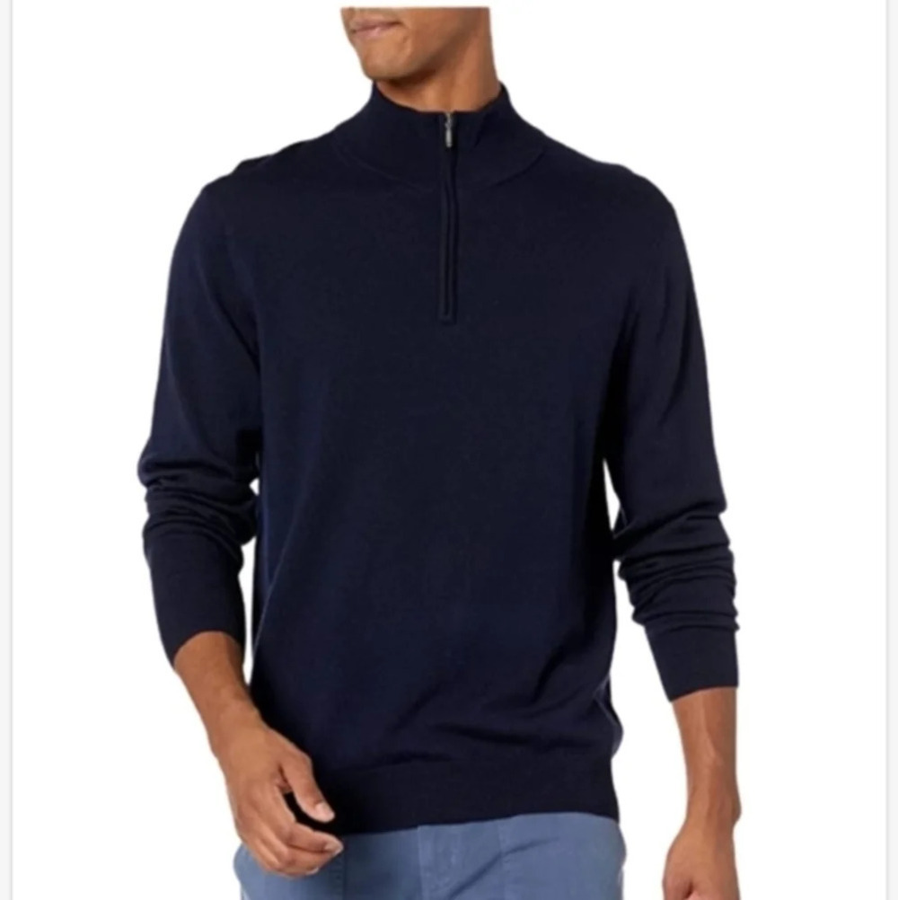 Goodthreads Merrino wool‎ zip sweater